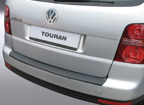 Aroba AR9228 Ladekantenschutz kompatibel mit Volkswagen Touran ab BJ. 3.2003-7.2010 Stoßstangenschutz passgenau mit Abkantung ABS Carbon Optik