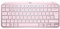 Logitech MX Keys Mini Minimalist Wireless Illuminated Keyboard, Compact, Bluetooth, Backlit, USB-C, Compatible with Apple macOS, iOS, Windows, Linux, Android, Metal Build - Rose
