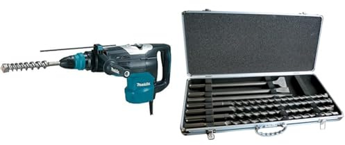 Makita HR5202C - Marteau combiné 52 mm 2 modes 60 x 450 mm & D-42494 Bleu