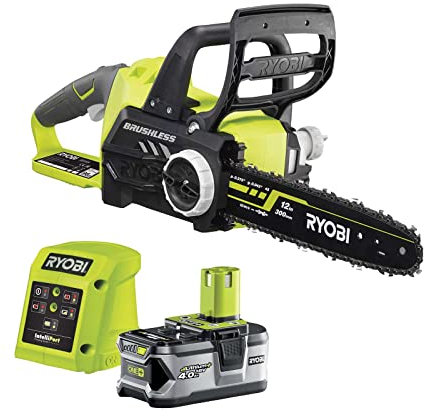 Ryobi Kettensäge ONE+ Akku-Kettensäge RCS1830-140B, 18Volt