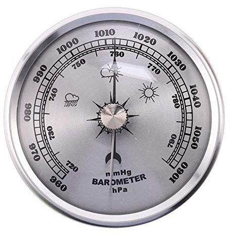 Samnuerly Barometer mit Thermometer, Hygrometer, Wetterstation, Luftdruck, misst Einfachheit, einfache Ablesung