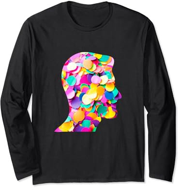Konfetti Im Kopf Fastnacht Fasching Jeck Karneval Köln Party Langarmshirt