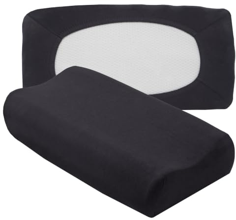 Traumschloss Flex-Kissenbezug für Nackenstützkissen- (30x50-40x70), Farbe:anthrazit