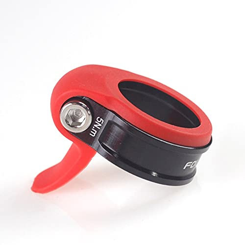 JNHGSHUAISDF Fahrradsattelklemme Fahrradsattelklemme, Sattelklemme, Fahrradsattelklemme Sattelstützenklemme mit Gummibefestigung 31,8 mm 34,9 mm for 27,2 mm 31,6 mm Wasserdichtes Fahrradzubehör