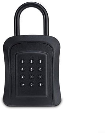 HOHOVYVY Schlüsselbox Mit Code,Schlüsselkasten Safe Geheime Aufbewahrungsbox Für TTlock Elektronischer Schlüsselsafe Organizer
