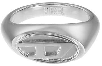 Diesel Herren-Siegelring Edelstahl, DX14750407