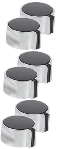 OKUMEYR 6stücke Gasherd Knöpfe Ergonomisches Design Einfache Und Kompatibel Mit Gängigen Kochgeräten Für Zuhause Und