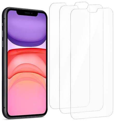 Generico Pellicola Protettiva Idrogel HD per iPhone 11 [3 Pezzi] | Ultra Trasparente, Auto-rigenerante, Anti-Bolle | Kit Montaggio Incluso (Panni, Raschietto, Microfibra) | Alta Sensibilità Touch