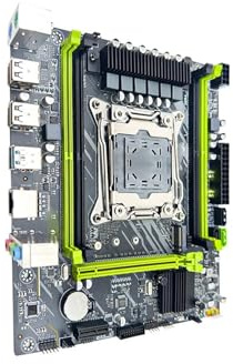 Placa Madre Conjunto de Placa Base for Juegos Fit For X99 con CPU Intel Xeon E5 2680 V4 y RAM DDR4 8Gx2 2133 MHz M.2 Componentes computadora Placa