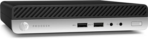 HP Mini PC Computer Desktop ProDesk 400 G5, Processore Core i5-9400T, Memoria Ram 16Gb, Disco SSD 240Gb, Win 11 PRO (Ricondizionato)