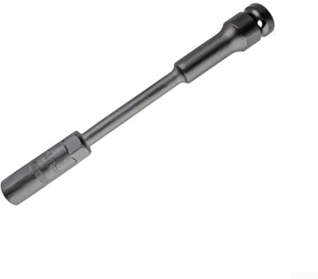 Vanadium-Steckschlüssel, lang, dünnwandig, 200 mm, Chrom, extra Stahl, Zoll-Antrieb, 819 mm, Sechskantmutter, tiefe Maschinen für Automobil-Stecknuss und 1/2-Zoll-Befestigung (13 mm)