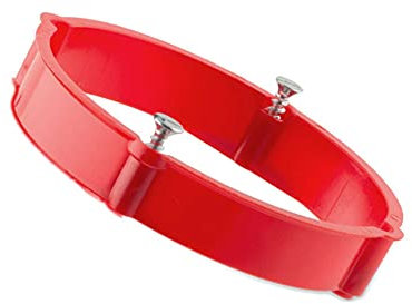 HUP 25 Stück Einputz-Abstandshalter 12 mm für 60 mm Durchmesser Muffen/Muffen