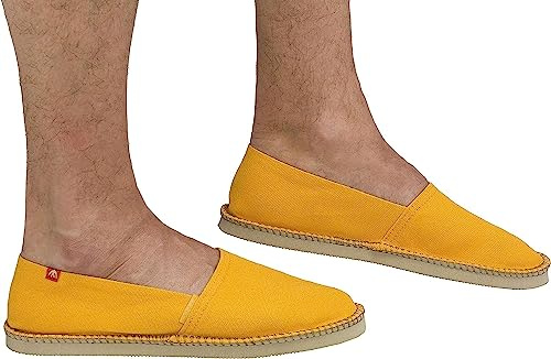 Cressi Espadrillas Valencia, Scarpette Multiuso Espadrillas Unisex Adulto, Arancio, 39 EU
