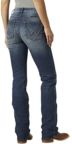 Wrangler Willow Mid Rise Performance Waist Boot Cut Ultimate Riding Jean, Rebecca, 11-38