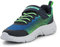 Skechers GO RUN 650 NORVO - Zapatillas, Niños, Azul (Navy & Lime Textile/ Navy Synthetic/ LimeTri), 25 EU
