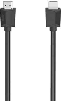 Hama Câble HDMI 4K, 0.75m, Garantie 10 ans, 60 Hz Ultra HD Haute Vitesse 18 Gbit/s avec Ethernet, Compatible Consoles de Jeux Lecteurs Blu-ray et PC, Noir