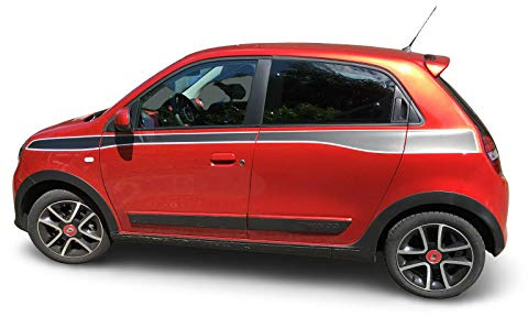 Solarplexius Auto-Sonnenschutz Scheiben-Tönung passgenau für Renault Twingo III Bj. 14-19 Keine Folie Komplettsatz