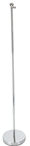 BESTonZON Flaggenständer Büro Tischflaggenständer Edelstahl Flaggenständer Zimmer Mini Flaggenhalter Bürozubehör Fahnenstange Büro Zubehör für Tisch Dekoration Silber
