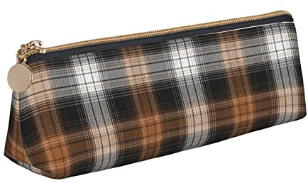 Federmäppchen, Fraser Brown Tartan-Plaid Stiftemappe Strapazierfähig Federtasche Praktischem Tasche Für Erwachsene Büro Student