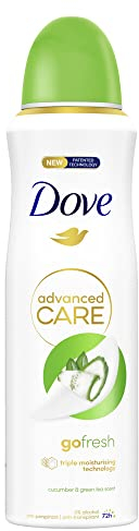 Dove Dove Advanced Care Go Fresh Gurke & Grüner Tee Duft mit dreifacher Feuchtigkeitstechnologie Anti-Transpirant Deodorant Spray Aerosol für 72 Stunden Schutz 200 ml