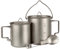 Black Snake® Wander Kochgeschirr Set 'Titanium' ultraleichtes Campinggeschirr - OneSize - Titan