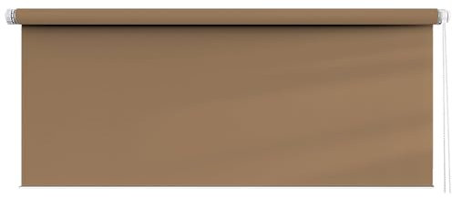 Sichtschutz Seitenzugrollo 45 x 200 cm, Blickdicht Sichtschutz Sonnenschutz, Sonnenschutz Verdunkelungsrollo, Klemmfix ohne Bohren, für Fenster & Tür, Taupe