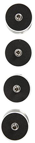 4pcs Speaker Isolation Feet Pads, Spring Speaker Floor Protector,Subwoofer Vibration Absorber, Non-Slip Speaker Spikes Pads for CD DVD Player Amplifier