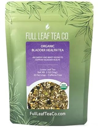 Organic Bladder Health Tea - 2 oz Bag (Approx. 30 Servings) | Full Leaf Tea Co.