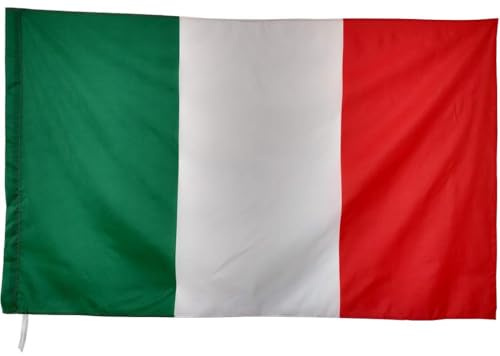 Giomari Bandiera dell'italia Italiana Tricolore 150 x90 da Giardino Interno Esterno Grande e Piccola 60x90 Size : 90x150