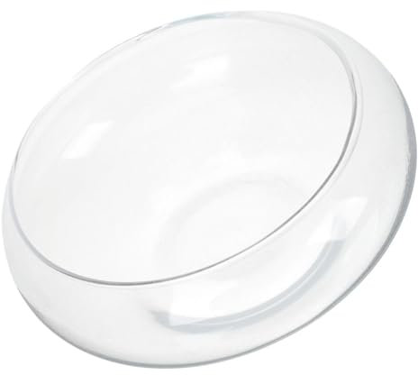 KONTONTY Sukkulenten Töpfe Aus Glas Transparente Blumentöpfe Für Sukkulenten Kleine Pflanzgefäße Für Zimmerpflanzen