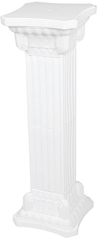 Pot de fleurs de plante de colonne romaine pour plantes d'intérieur décor de mariage pilier corinthien piliers romains pour gâteaux Guide blanc en plastique simple survivre