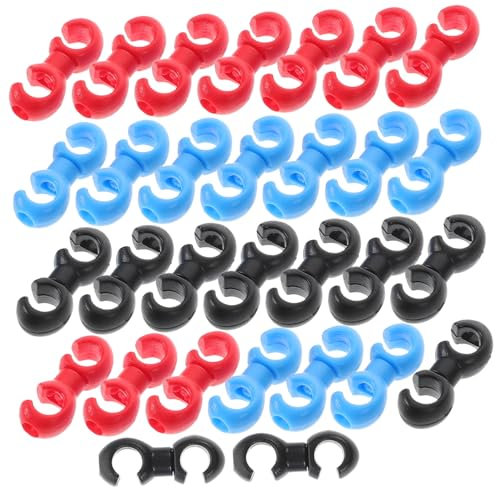 BESPORTBLE 30pcs Mountain Road Bike Cable Clip Bike Brake Cable Clamps Caliper Hooks Buckle