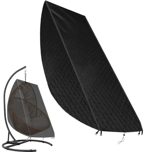 Sonneninsel Outdoors Wetterfest,Abdeckung Gartenmöbel, 420d-Oxford-Gewebe, Saunaliege Gilt Für Liegestuhl, Gartenliege Holz, UV-Beständig, Schwarz, 155*95*65 Cm