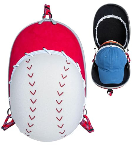 Hat Travel Hard Case Gurt - Baseballkappen Carrier Bag | Leichte Schutzkapitalorganisator für den täglichen Gebrauch im Freien für Sportarten, Reisen und Aufbewahrung, besondere Veranstaltungen, Wande