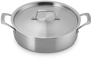 Le Creuset Essential Stainless Steel Rondeau Pan, 4.5 Qt.