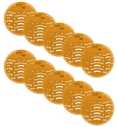 Fre-Pro WAVE 2.0 - Pissoir & Urinal Insert - 30 Days Fresh Effect - Mango, Pack of 10