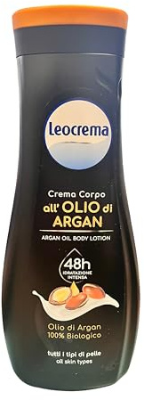 3x Leocrema creme Body lotion Körpercreme Körperlotion mit Arganöl 250 ml