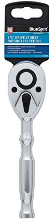 Bluespot 02018 1/2 Drive Stubby Ratchet (72 Teeth)