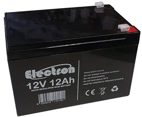 12V 12AH batteria ricaricabile al piombo VRLA Faston F2 6.35mm Per allarmi antifurti, sistemi di sicurezza, Batterie di ricambio per UPS USV, Solar, Solarpanel