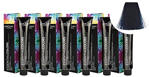 PostQuam - Pack da 6 Tinta Capelli Professionale ad Alto Potere Coprente | Colore Capelli Permanente Copertura 100% dei Capelli Grigi per un Colore Uniforme e Duraturo - Più di 90 Colori Disponibili