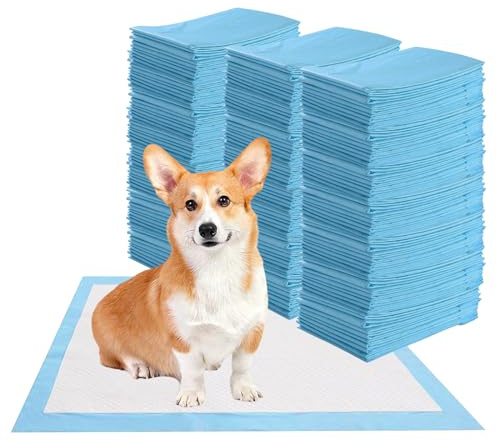 SOARS Trainingspads für Hunde und Welpen, 75 x 75 cm auslaufsicher 5-lagig, Welpenunterlagen, Trainingsunterlagen, Hundeklo für Zuhause (150 Stück)