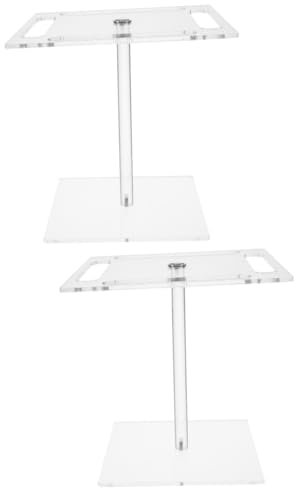 Alipis 2stücke Rotierender Brillenständer Eyewear Display Für Sonnenbrillen Und Brillen Für Schreibtisch Und Zuhause Eleganter Organizer Für Sichtbarkeit