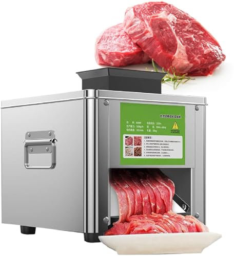 Cortadora De Carne Comercial De Acero Inoxidable, Para Cocina, Restaurante, Supermercado, Cortadora, Trituradora, Cortadora En Cubitos,220V