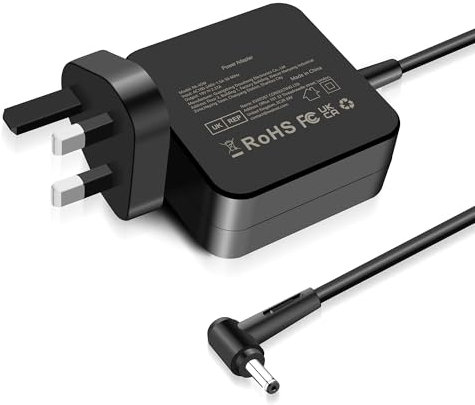45W Compatible with ASUS VivoBook Charger 14 15 S14 S15 E203M E210M E406M E410M E510 E510MA X540S X541U X553M X556U X512D TP300L Zenbook UX303U UX305F UX305C UX310U Adapter 4.0x1.35mm Tip