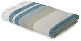 Top Towel - Jazz - Toalla Playa Grande 170x90 cm - Algodón 100% Puro Tela + Rizo - 400 g/m² Suave, Absorbente, Repele Arena y Secado Rápido - Lavado a Máquina y Secadora