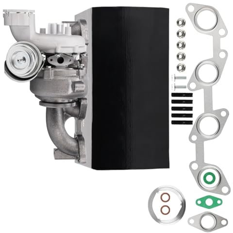 WUYDKEL Auto Turbolader Kompatibel Mit Skoda Für Octavia II 2004 724930, 724930-0001 Turbolader Abgasturbolader Abgasturbolader Turbolader GT1749V