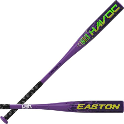 Easton | Havoc Baseball Bat | USA | -10 | 2 1/4 Barrel | 1 Pc. Aluminum | 30 Inch