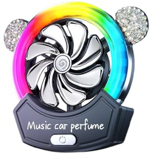 Atmosphère automobile - Ventilation accessoires aromatiques, lumière LED décorative | Élégant parfum, ornementation intérieure voiture des femmes hommes hommes