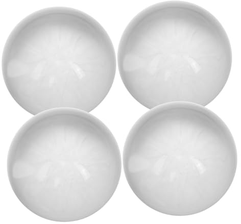 VALICLUD 4 Piezas Bola de Cristal Transparente para Fotografía Decoración Feng Shui Esfera de Vidrio Clara para Escritorio Accesorios Modernos para Exhibición y Ambientación