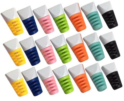 OATIPHO Cord Protectors Cable Line Sleeves Universal Sturdy Flexible Charging Cable Covers Anti-break Data Cord Protector for Home and Office Use Random Color